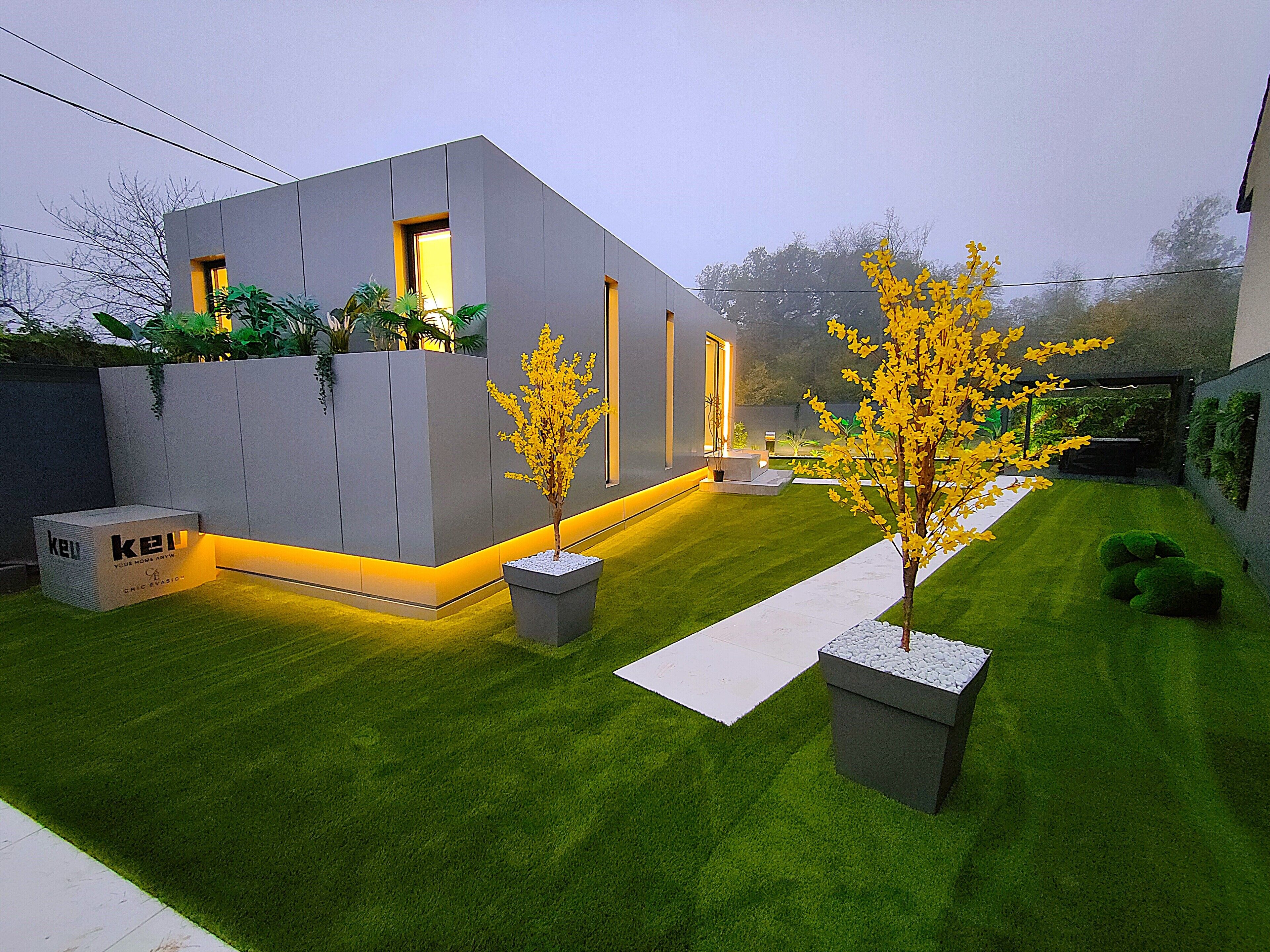 Overnattingsstedets uteområder