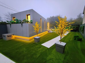 Overnattingsstedets uteområder