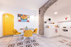 Villa, 3 Bedrooms, Patio, Sea View | Private kitchen