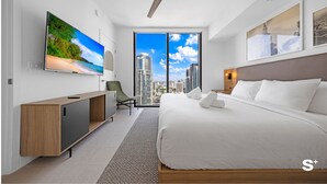 Room - Cityscape Retreat Stylish 1BR  (Miami)