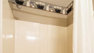 Hair dryer, towels