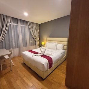 2 sovrum, strykjärn/strykbräda, wi-fi och sängkläder