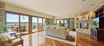 Grand Luxe | Geneva Lakefront Escape | Private Pier | Tennis & Pickleball Court | Views