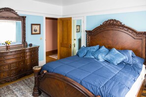 6 dormitorios, tabla de planchar con plancha, wifi y ropa de cama