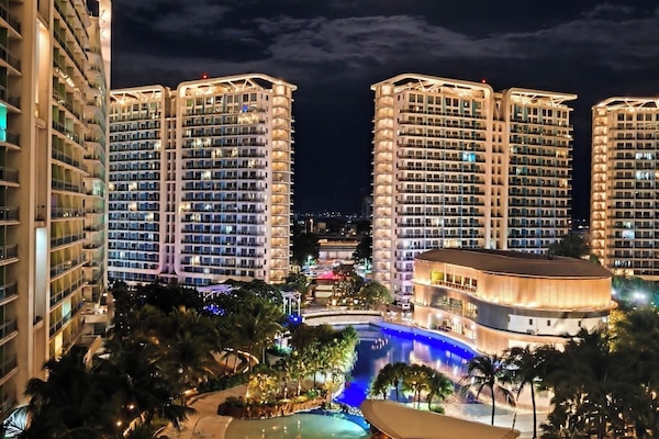 Front of property - evening/night