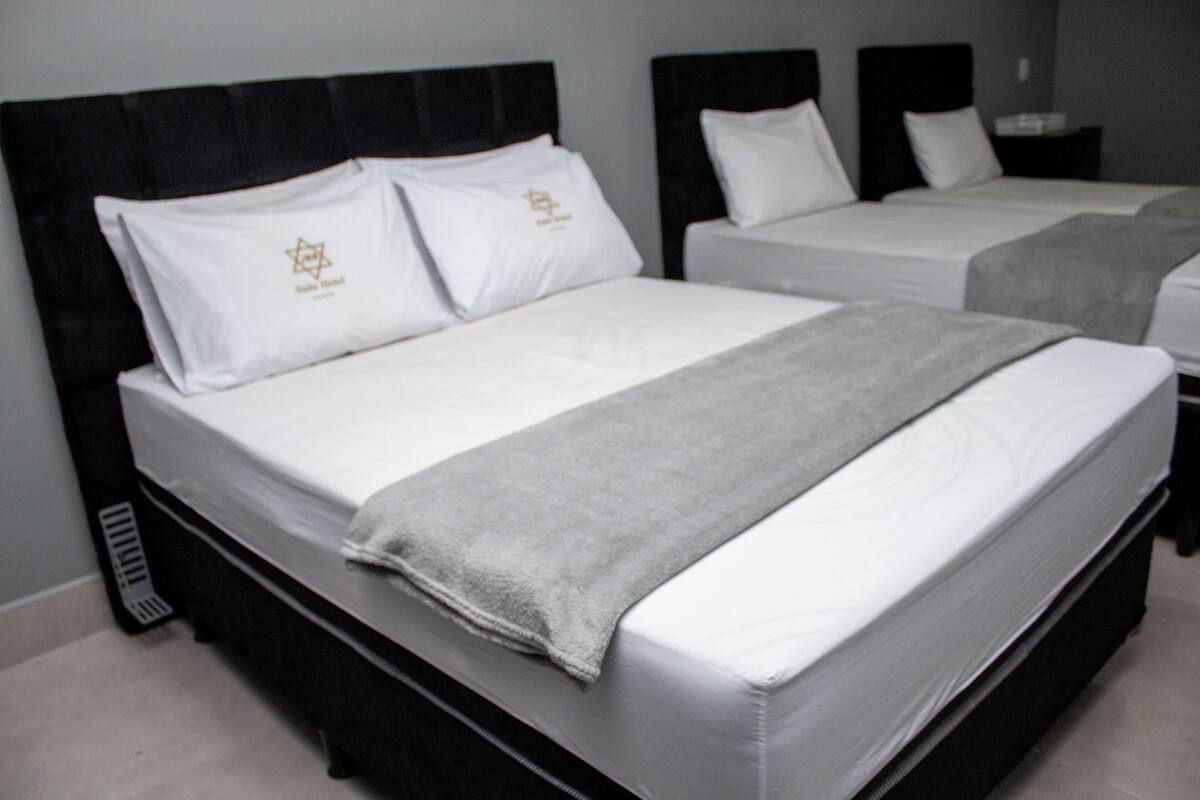 Free WiFi, bed sheets