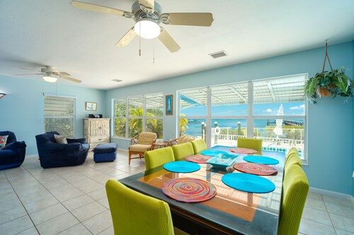 Waterfront Beach House with Dock & Heated Pool