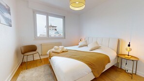1 chambre, lit de bébé portatif, accès au Wi-Fi (inclus)