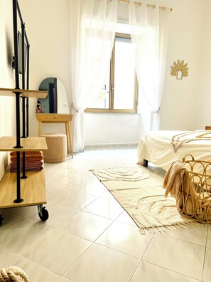 1 bedroom, iron/ironing board, travel crib, free WiFi