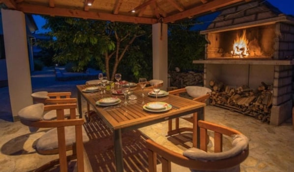 Restaurante al aire libre