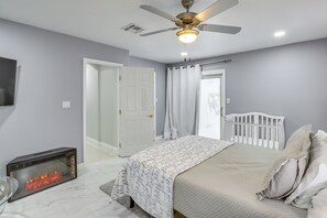 1 bedroom, internet, bed sheets
