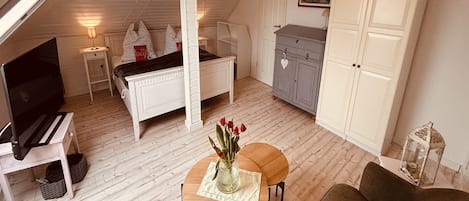 1 Schlafzimmer, Bügeleisen/Bügelbrett, Reisekinderbett, kostenloses WLAN