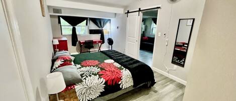 1 chambre, bureau, Wi-Fi, draps fournis