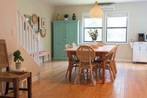 Dining - Walk to Everything! 7-Bed Beach Home w/ Amenities (Folly Beach)