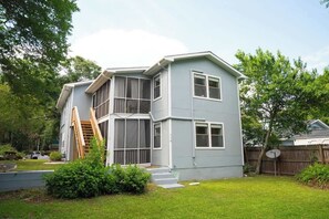 Exterior - Walk to Everything! 7-Bed Beach Home w/ Amenities (Folly Beach)