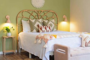 4 bedrooms, desk, iron/ironing board, travel cot - Walk to Everything! 7-Bed Beach Home w/ Amenities (Folly Beach)