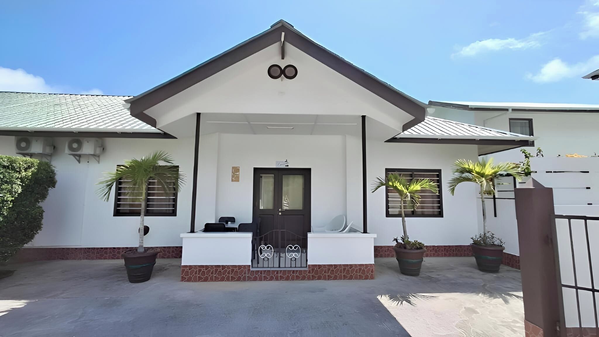 Façade de l’hébergement