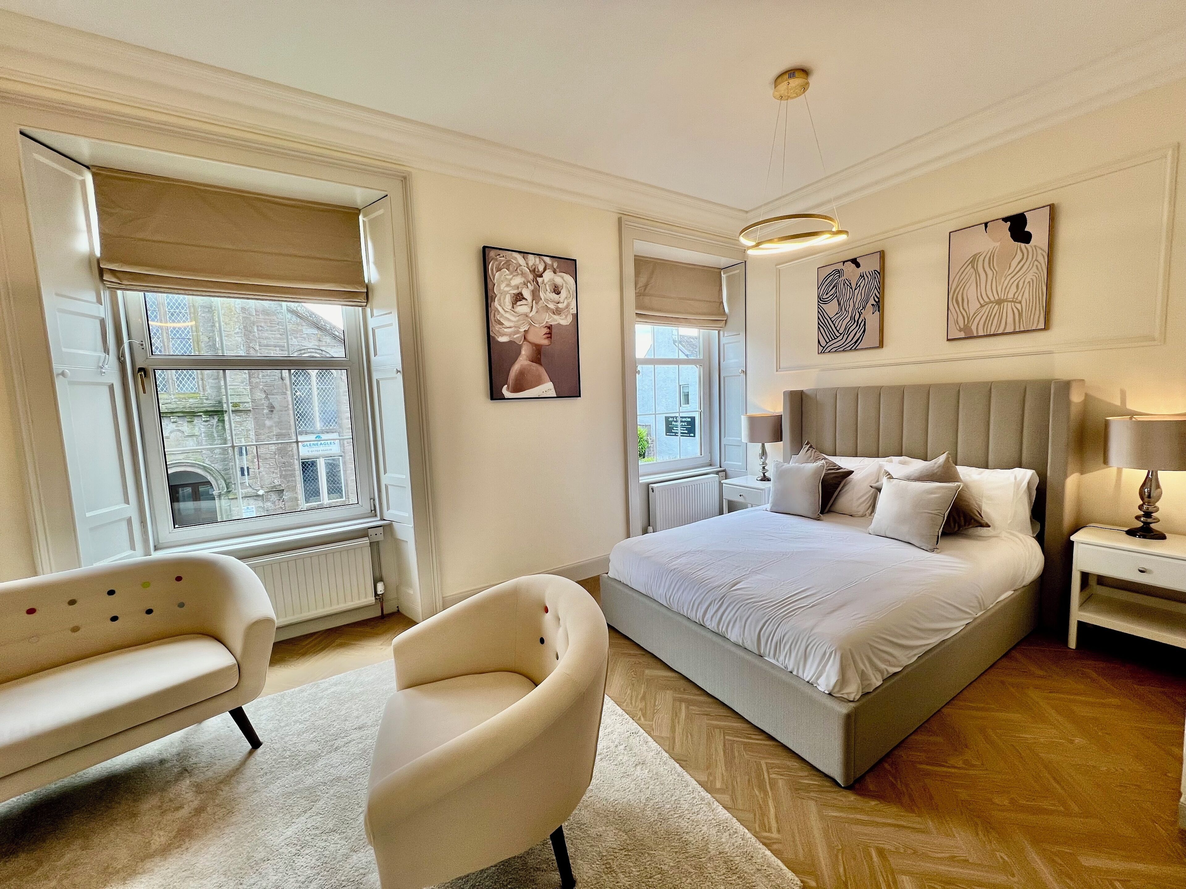 Deluxe Double Room, 1 King Bed | Blackout curtains, iron/ironing board, free WiFi