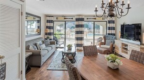 Condo, 1 King Bed with Sofa bed (Dune Villas 6A) | Living area - Dune Villas 6A (Santa Rosa Beach)