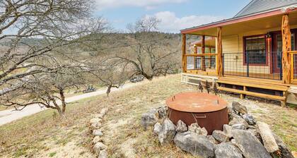 Fire Pit, Views: Peaceful Texas Hill Country Cabin