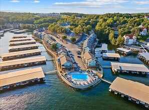 Exterior - Waterfront Retreat - Cozy Condo with Balcony Views (Lake Ozark)
