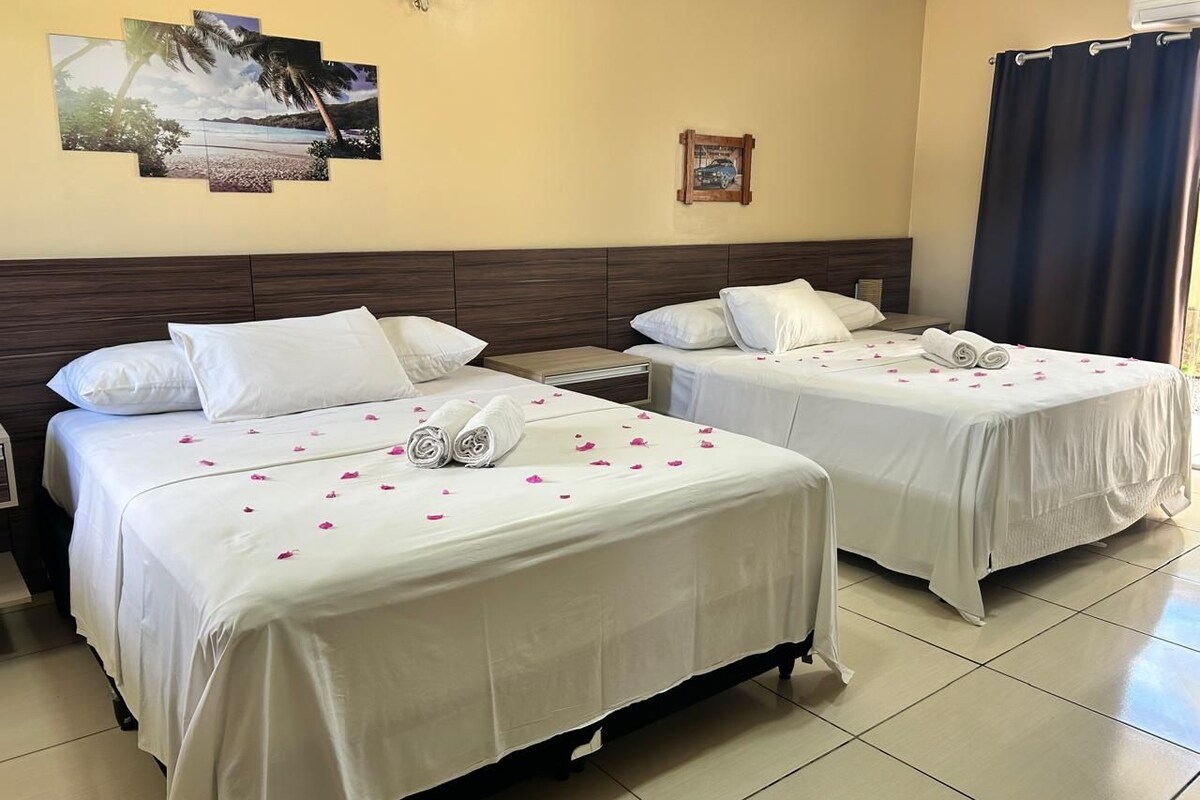 Free WiFi, bed sheets