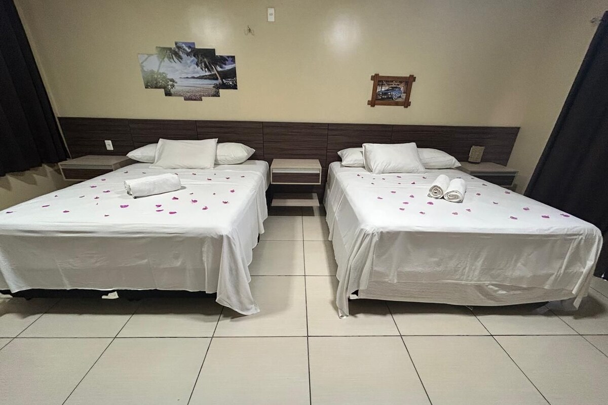 Free WiFi, bed sheets