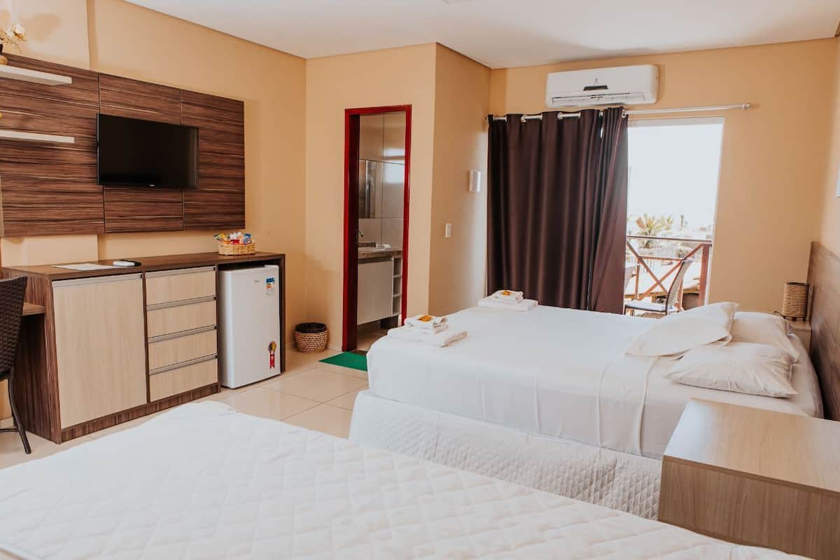 Standard Twin Room, Partial Sea View | 1 bedroom, desk, free WiFi