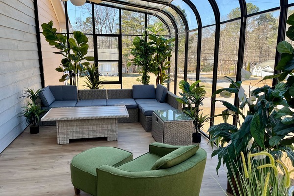 Àrea exterior de l'allotjament