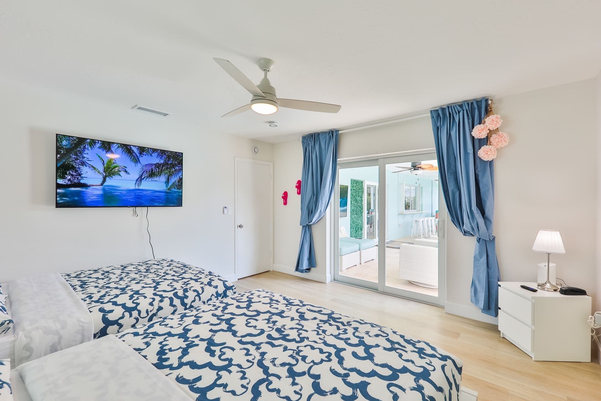 4 chambres, fer et planche à repasser, lit parapluie, Wi-Fi gratuit