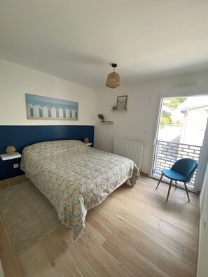 2 chambres, bureau, lit parapluie, Wi-Fi gratuit