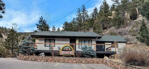 Voorkant van accommodatie