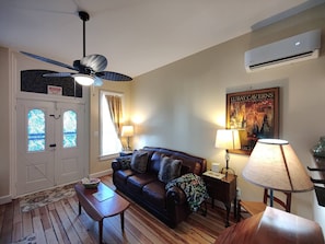 Smart TV, DVD player, books