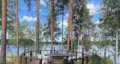 Villa Joutsen in Saimaa with jacuzzi