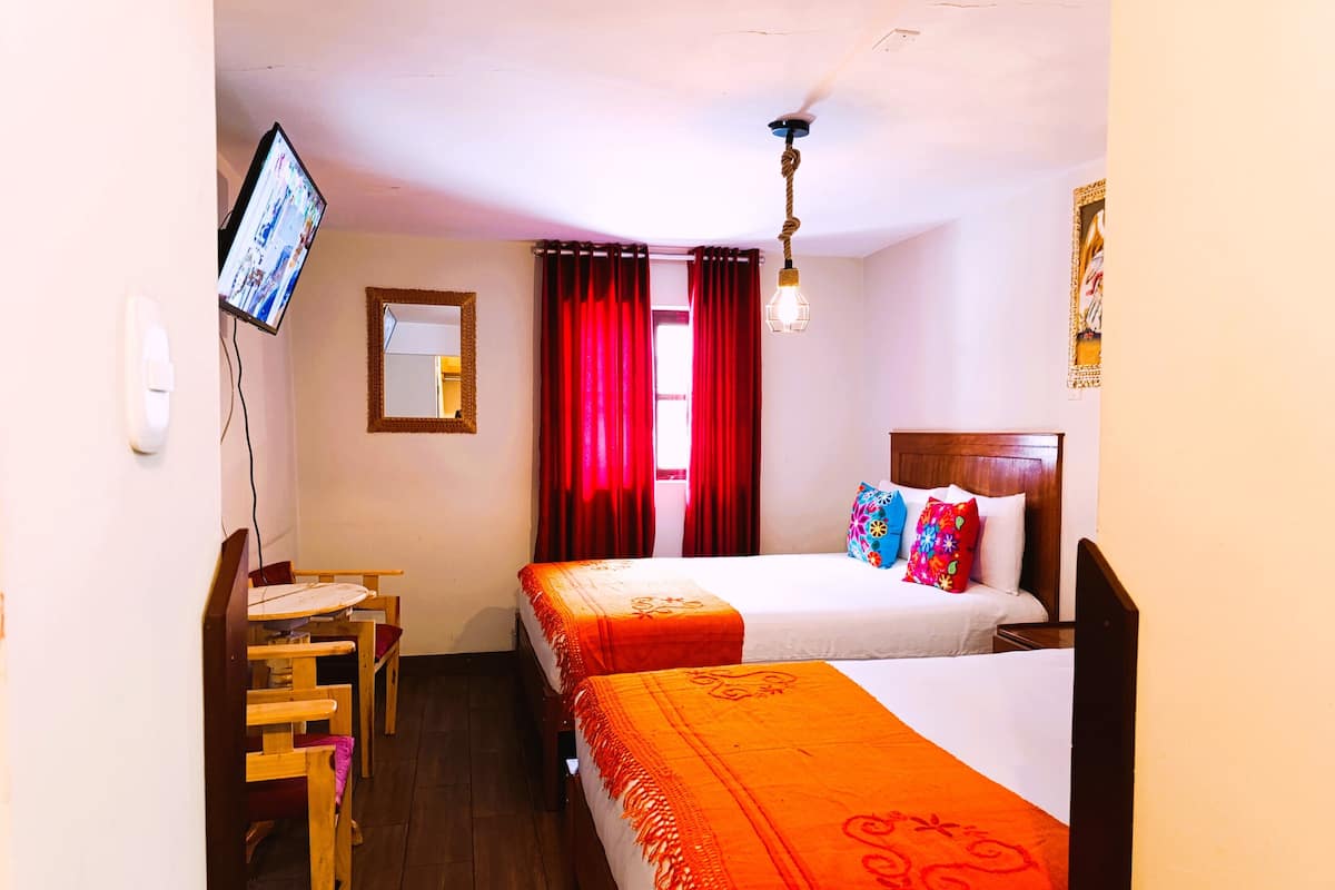 1 bedroom, desk, laptop workspace, iron/ironing board