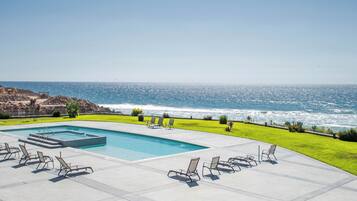 Indoor pool, outdoor pool