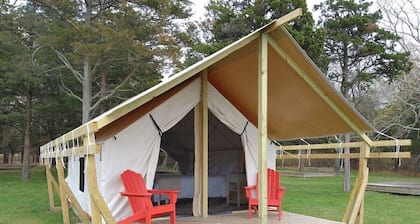 Safari Tent Glamping,S1-CedarPt, East Hampton, NY