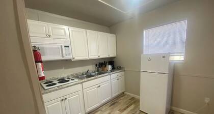 Come relax with nature in one of our studio cabins!