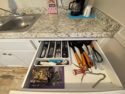 Come relax with nature in one of our studio cabins!