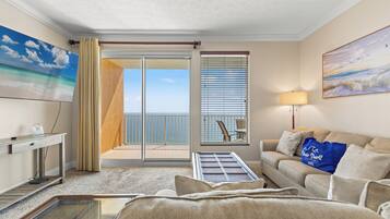 Condo, Multiple Beds, Balcony, Ocean View (Treasure Island Resort 2011) | Living area | 42-inch flat-screen TV with digital channels