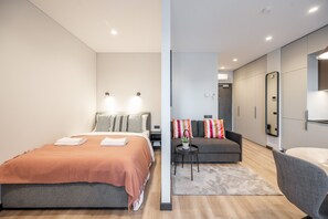 1 Schlafzimmer, Bügeleisen/Bügelbrett, kostenloses WLAN, Bettwäsche