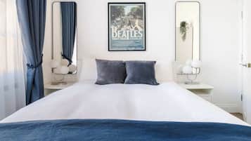 4 quartos, cofres nos quartos, ferros/tábuas de passar roupa