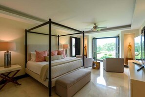4 bedrooms, in-room safe, iron/ironing board, free WiFi