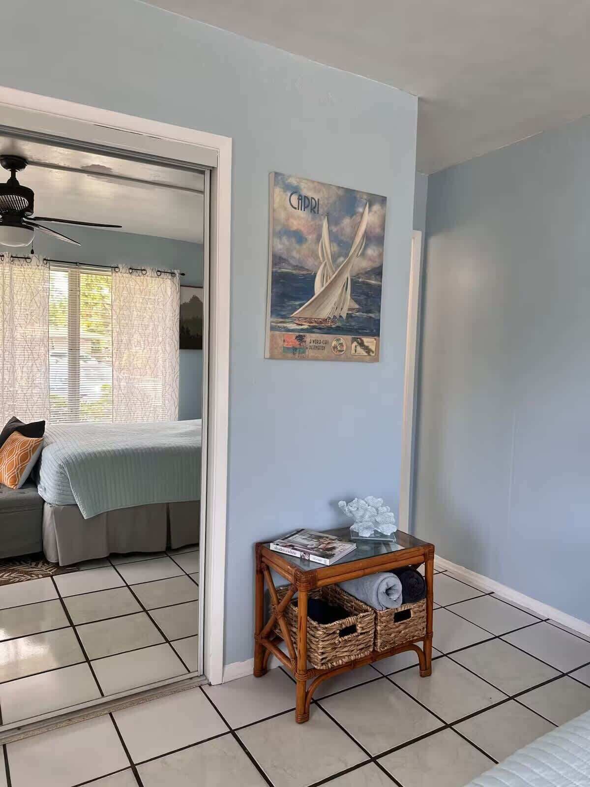 1 chambre, fer et planche à repasser, Wi-Fi