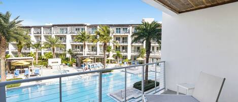 Una piscina climatizada