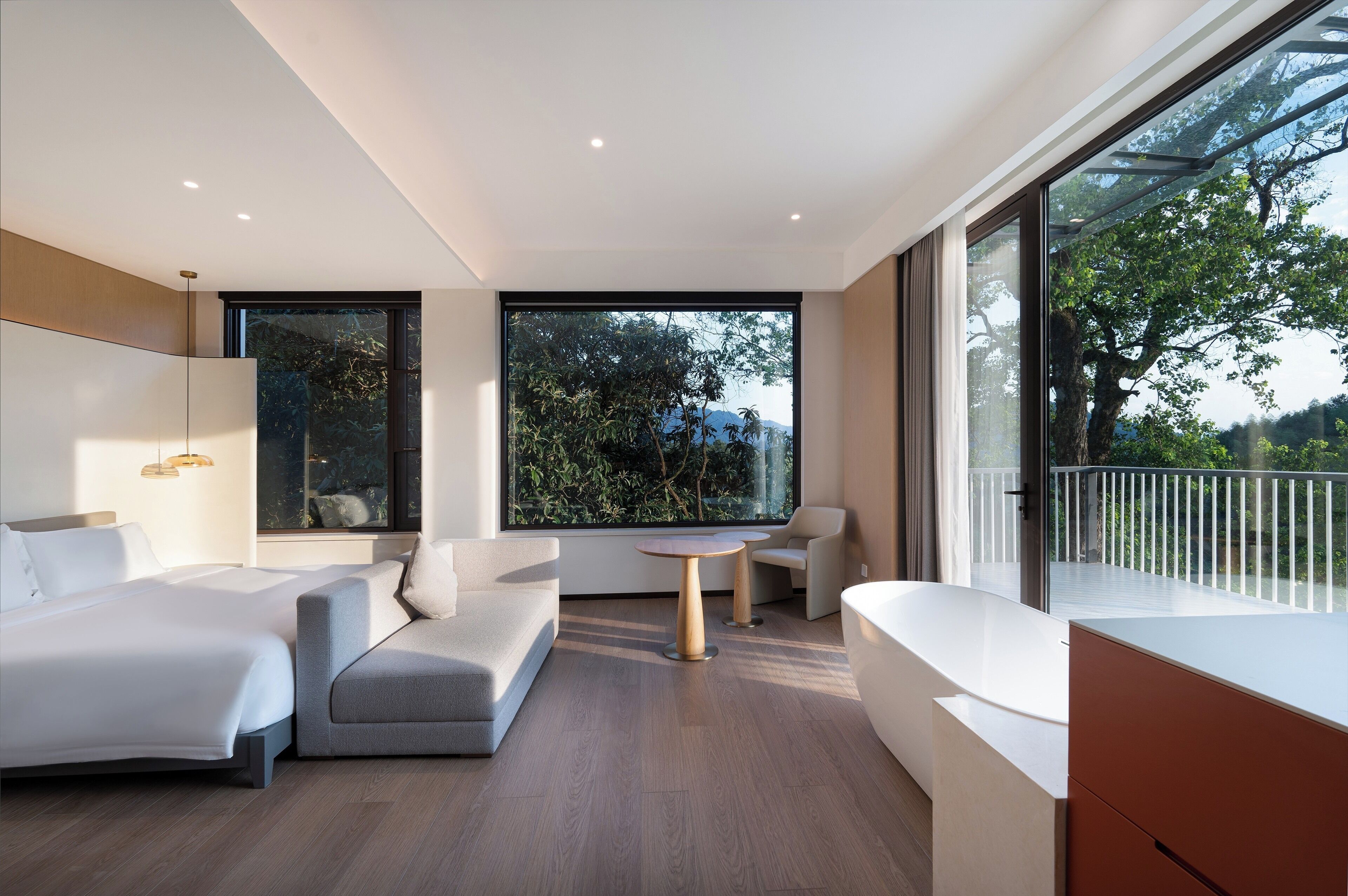 Quarto casal luxo, vista para a colina | Wi-Fi de cortesia