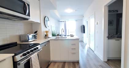 1 bedroom Condo in Waterloo with Balcony
