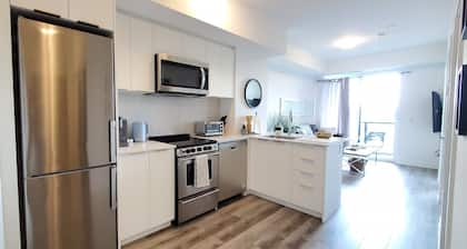 1 bedroom Condo in Waterloo with Balcony