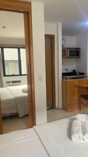 1 soveværelse, strygejern/strygebræt, gratis Wi-Fi, sengetøj