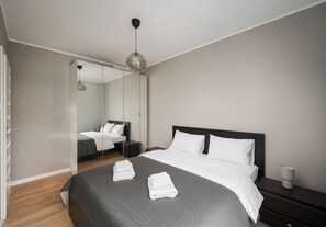 2 sovrum, strykjärn/strykbräda, wi-fi och sängkläder